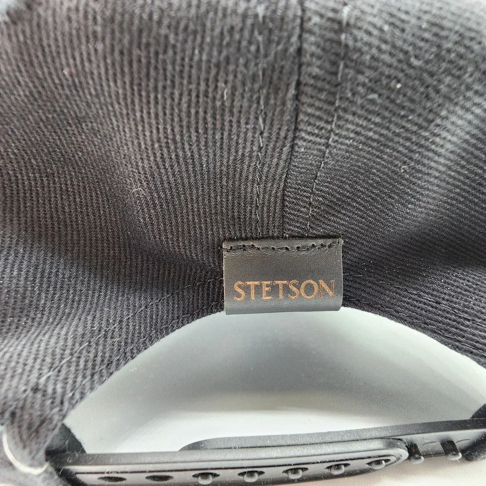 Stetson X Post‎ Malone Hat Studded Posty Ball Cap Black Adjustable Snapback NEW